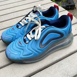 Nike Air Max 720 University blue used one sole